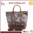 China Supplier Wholesale Fashion Canvas Woman Handbags